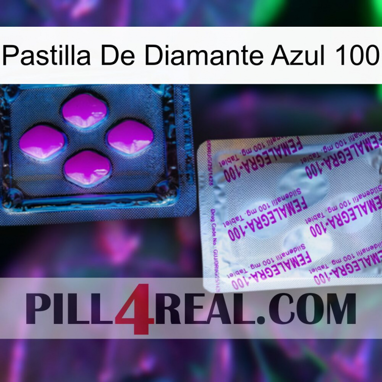 Blue Diamond Pill 100 37